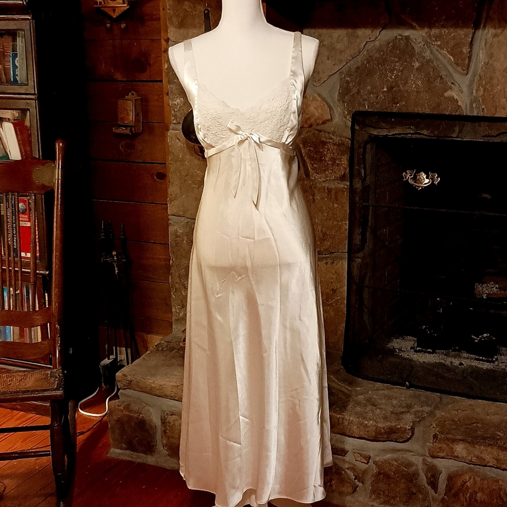 Jones New York satin slip gown